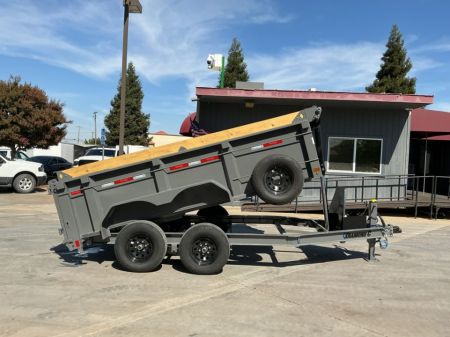 New 2027 Diamond C Trailers MDT206L12X77PS P3 6.5FT X 12FT 9890 GVW Dump Trailer