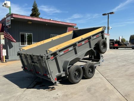 New 2027 Diamond C Trailers MDT206L12X77PS P3 6.5FT X 12FT 9890 GVW Dump Trailer