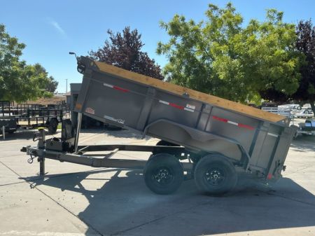 New 2027 Diamond C Trailers MDT206L12X77PS P3 6.5FT X 12FT 9890 GVW Dump Trailer