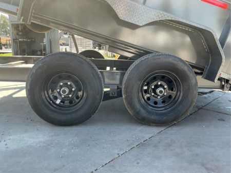 New 2027 Diamond C Trailers MDT206L12X77PS P3 6.5FT X 12FT 9890 GVW Dump Trailer