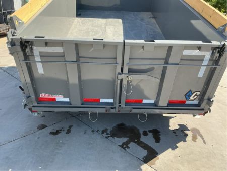 New 2027 Diamond C Trailers MDT206L12X77PS P3 6.5FT X 12FT 9890 GVW Dump Trailer