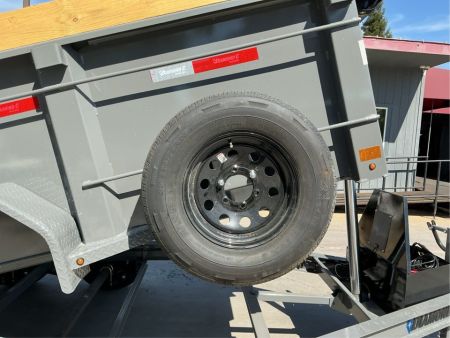 New 2027 Diamond C Trailers MDT206L12X77PS P3 6.5FT X 12FT 9890 GVW Dump Trailer