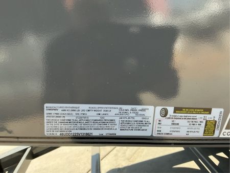 New 2027 Diamond C Trailers MDT206L12X77PS P3 6.5FT X 12FT 9890 GVW Dump Trailer