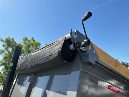 New 2027 Diamond C Trailers MDT206L12X77PS P3 6.5FT X 12FT 9890 GVW Dump Trailer