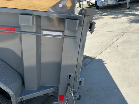 New 2027 Diamond C Trailers MDT206L12X77PS P3 6.5FT X 12FT 9890 GVW Dump Trailer