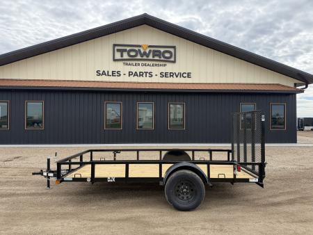 New 2027 Top Hat 12x77 DJX Utility Trailer