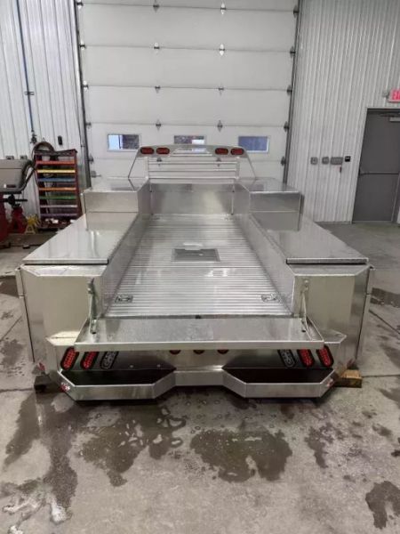 New Martin Truck Bodies Aluminum Gooseneck Service Body DRW 84" CA Cab and Chassis SMOOTH APPEARANCE Gooseneck Bodies
