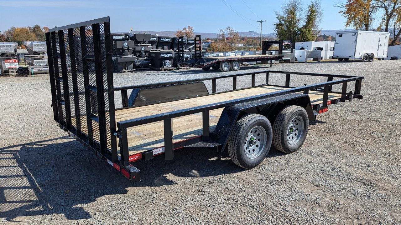 New 2027 Quality 7x20 HD PRO Utility Trailer w/ NO DOVE