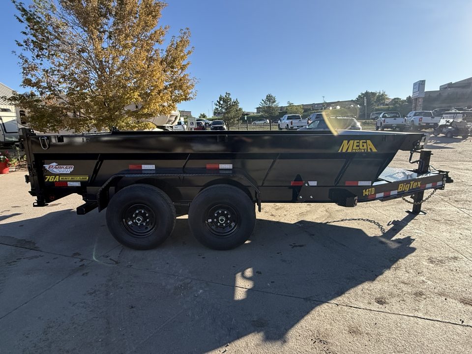 New 2027 Big Tex 14TD-7x14C2A-BK Dump Trailer