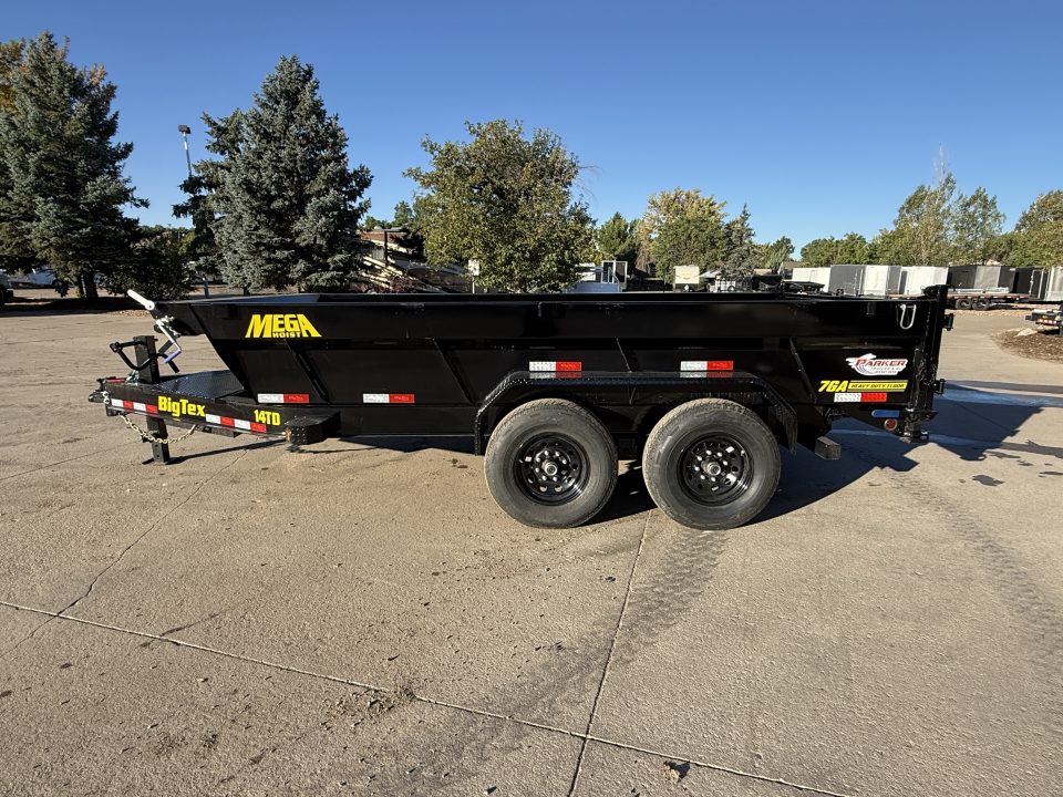 New 2027 Big Tex 14TD-7x14C2A-BK Dump Trailer