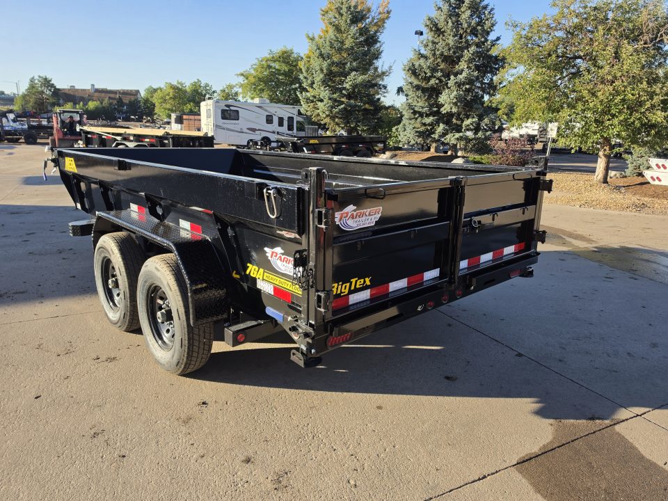 New 2027 Big Tex 14TD-7x14C2A-BK Dump Trailer