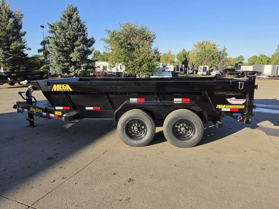 New 2027 Big Tex 14TD-7x14C2A-BK Dump Trailer