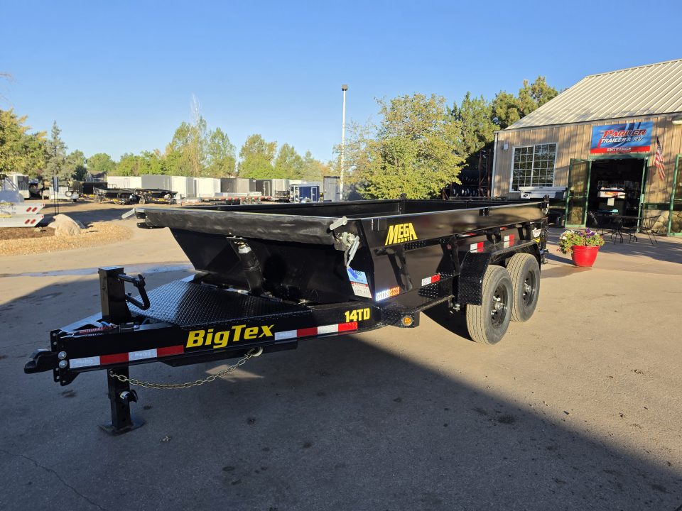 New 2027 Big Tex 14TD-7x14C2A-BK Dump Trailer