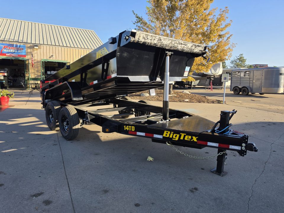 New 2027 Big Tex 14TD-7x14C2A-BK Dump Trailer