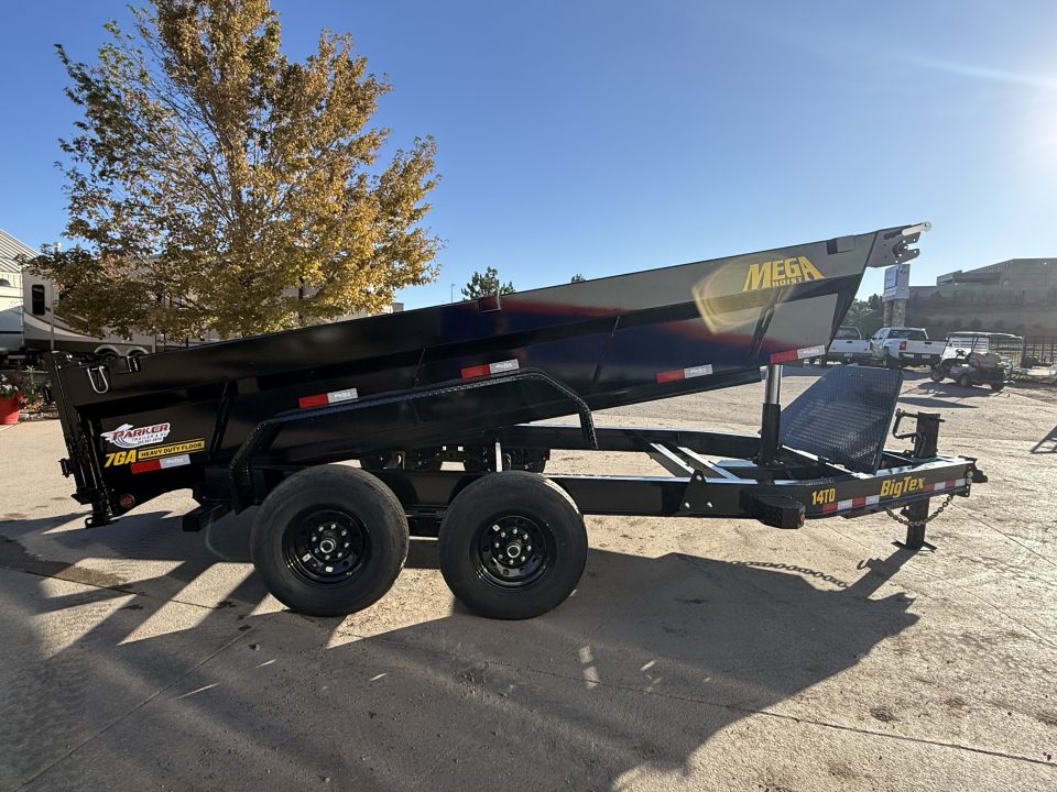 New 2027 Big Tex 14TD-7x14C2A-BK Dump Trailer