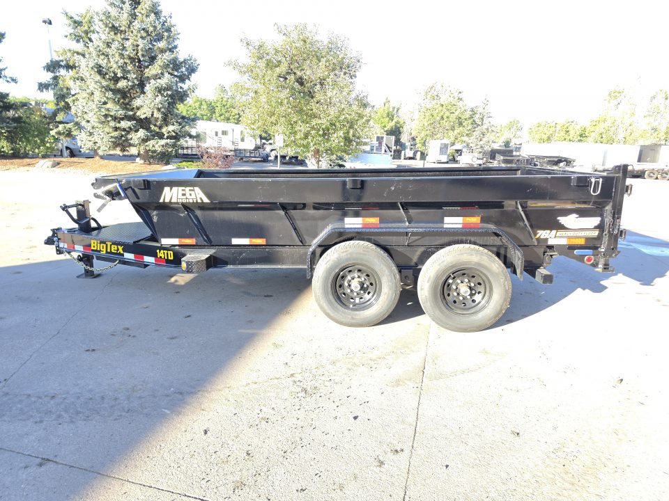 New 2027 Big Tex 14TD-7x14C2A-BK Dump Trailer