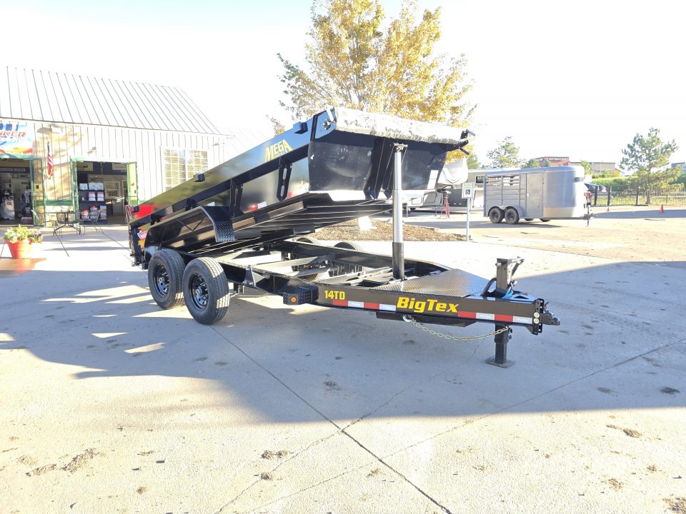 New 2027 Big Tex 14TD-7x14C2A-BK Dump Trailer