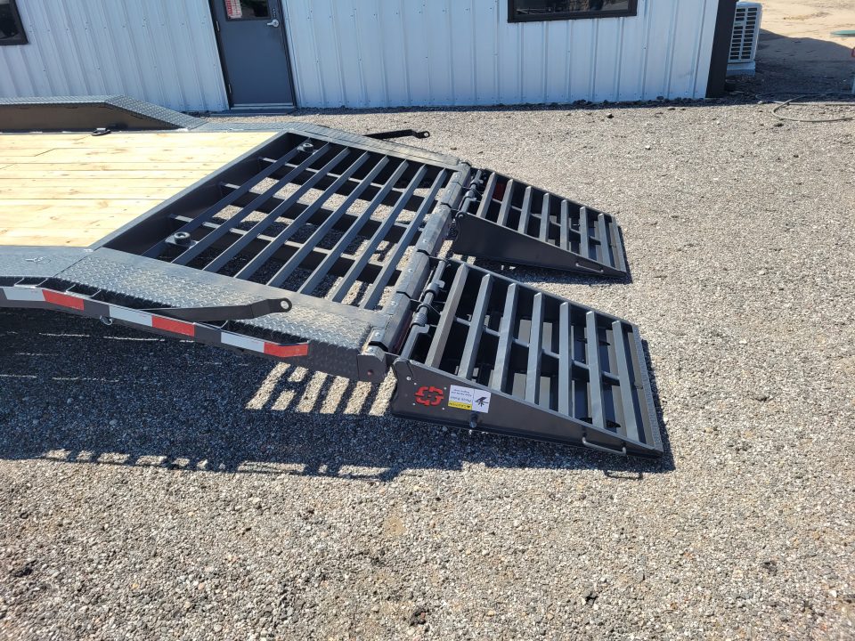 New 2027 Buckshot 102"x26' Gooseneck Equipment/Car Trailer