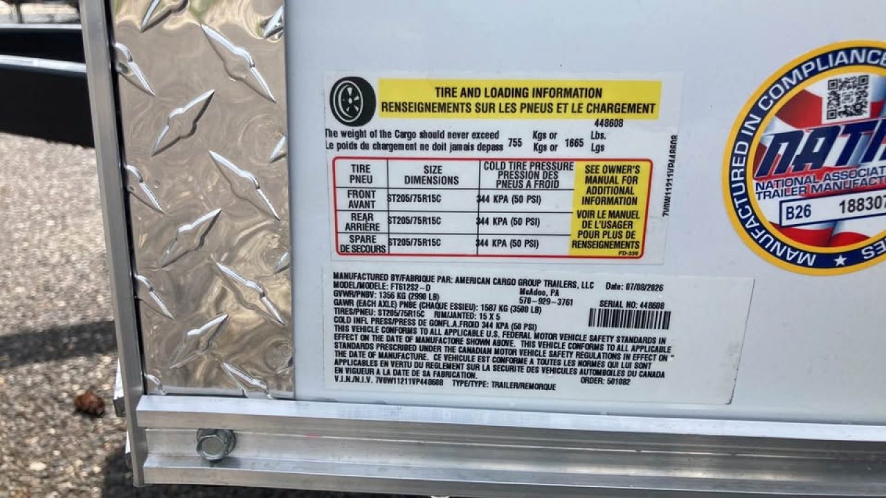 New 2026 Wells Cargo 6x12 Cargo / Enclosed Trailer