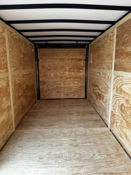 New 2027 Homesteader 7x16 Intrepid V-Nose Cargo Trailer w/ Ramp Door (84" Inside)