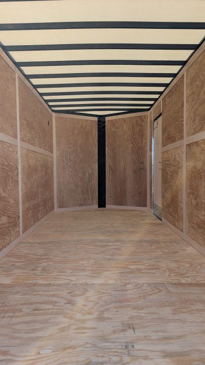 New 2027 Homesteader 7x16 Intrepid V-Nose Cargo Trailer w/ Ramp Door (84" Inside)