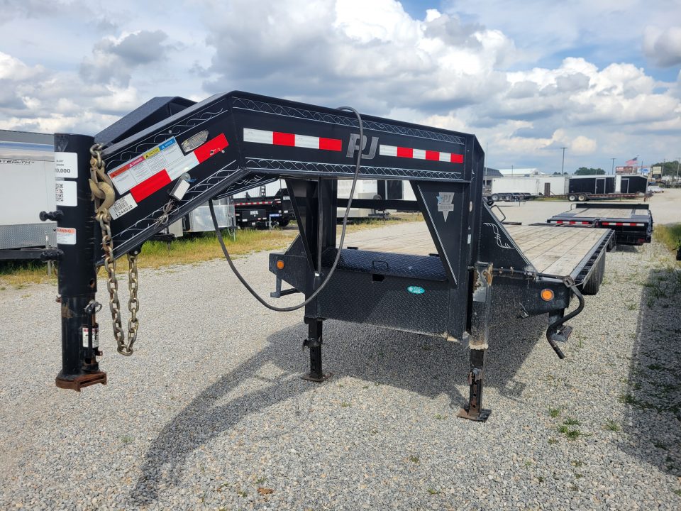 New 2016 PJ Trailers 8.5x25+5 Gooseneck Deck over Trailer