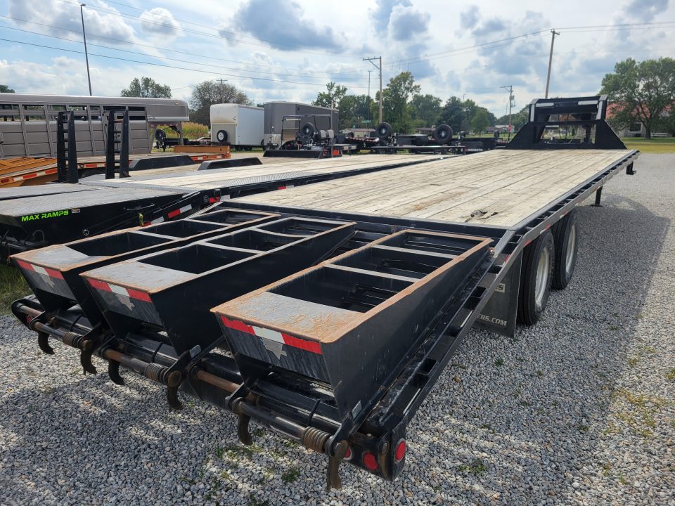 New 2016 PJ Trailers 8.5x25+5 Gooseneck Deck over Trailer