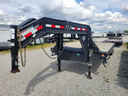 New 2016 PJ Trailers 8.5x25+5 Gooseneck Deck over Trailer