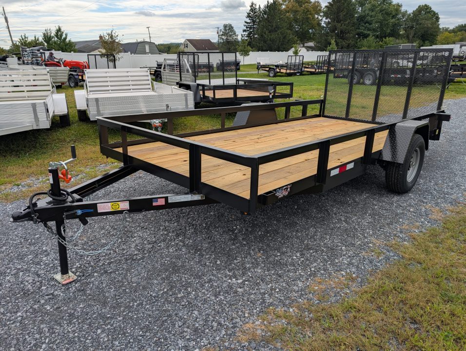 New 2027 MCT MFG 6'10"x15' Utility trailer NEW, SINGLE AXLE, 5,000 LB. GVW, ELECTRIC BRAKES, GREAT FOR ATV'S