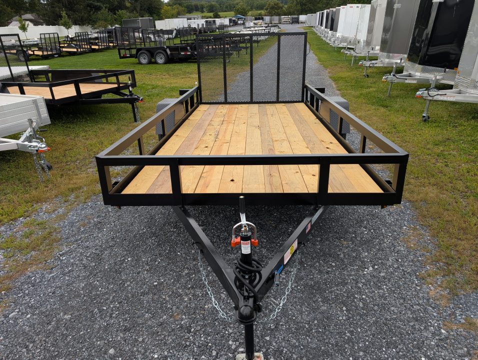 New 2027 MCT MFG 6'10"x15' Utility trailer NEW, SINGLE AXLE, 5,000 LB. GVW, ELECTRIC BRAKES, GREAT FOR ATV'S