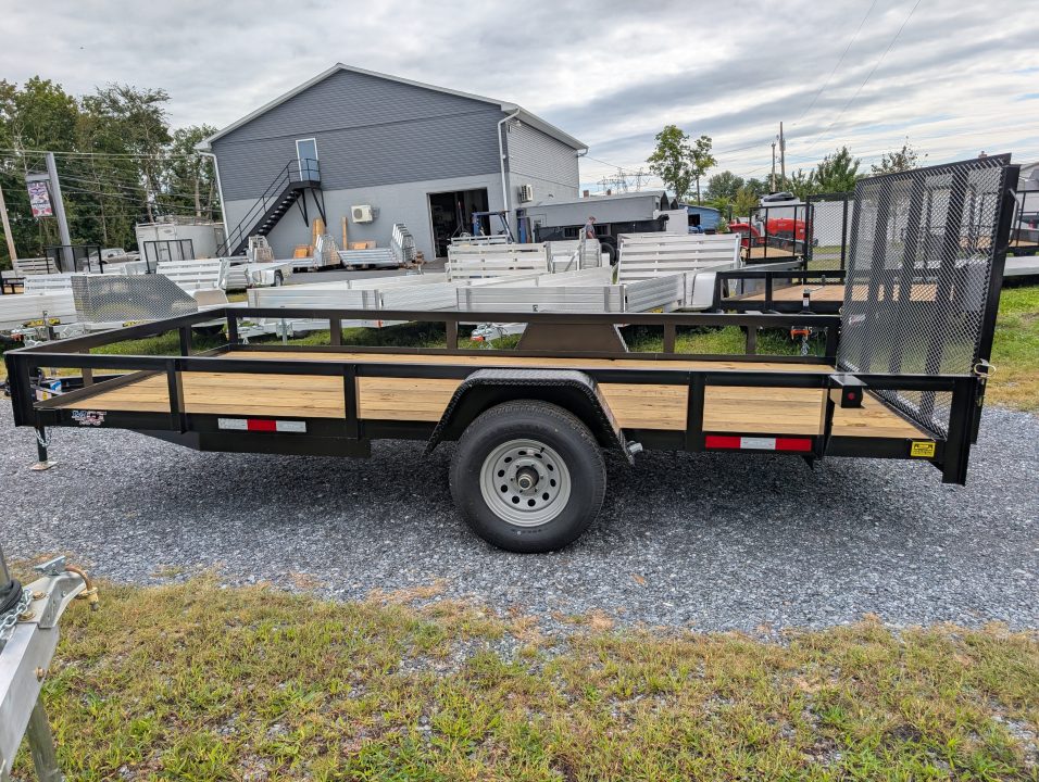New 2027 MCT MFG 6'10"x15' Utility trailer NEW, SINGLE AXLE, 5,000 LB. GVW, ELECTRIC BRAKES, GREAT FOR ATV'S