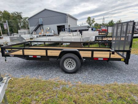 New 2027 MCT MFG 6'10"x15' Utility trailer NEW, SINGLE AXLE, 5,000 LB. GVW, ELECTRIC BRAKES, GREAT FOR ATV'S