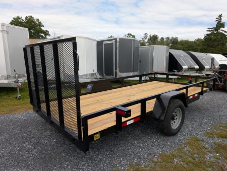 New 2027 MCT MFG 6'10"x15' Utility trailer NEW, SINGLE AXLE, 5,000 LB. GVW, ELECTRIC BRAKES, GREAT FOR ATV'S