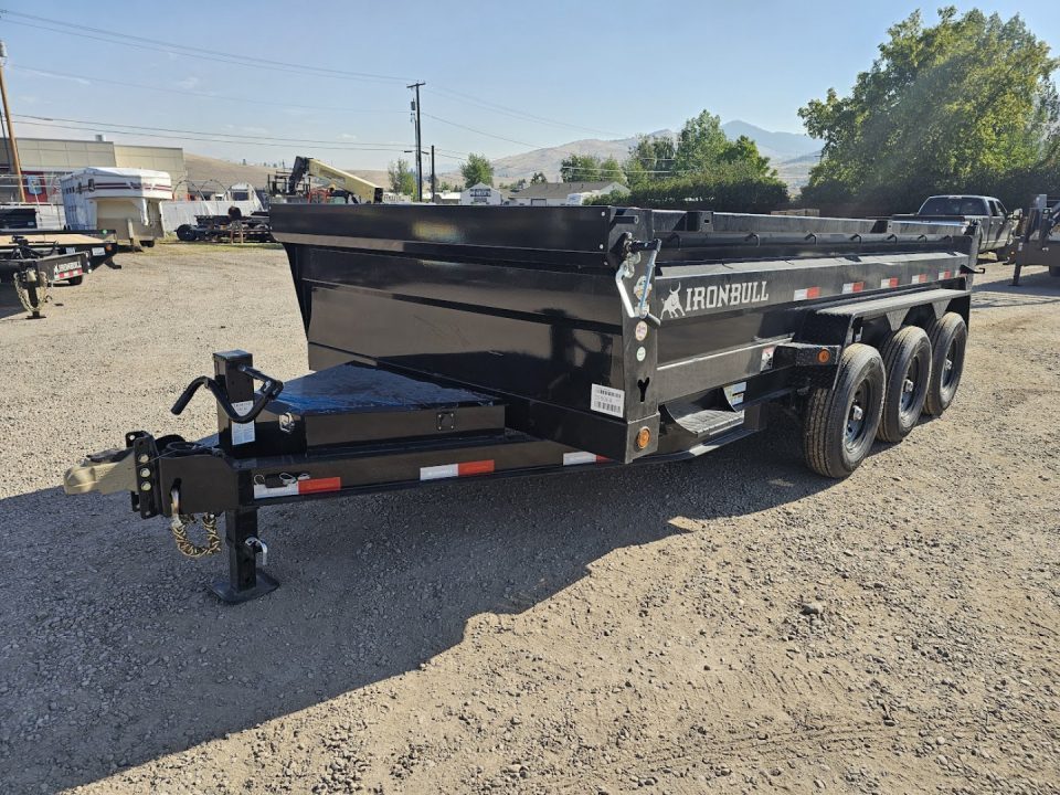 New 2027 Iron Bull 7x16 21k Dump Trailer