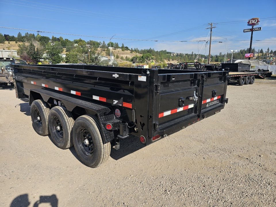 New 2027 Iron Bull 7x16 21k Dump Trailer