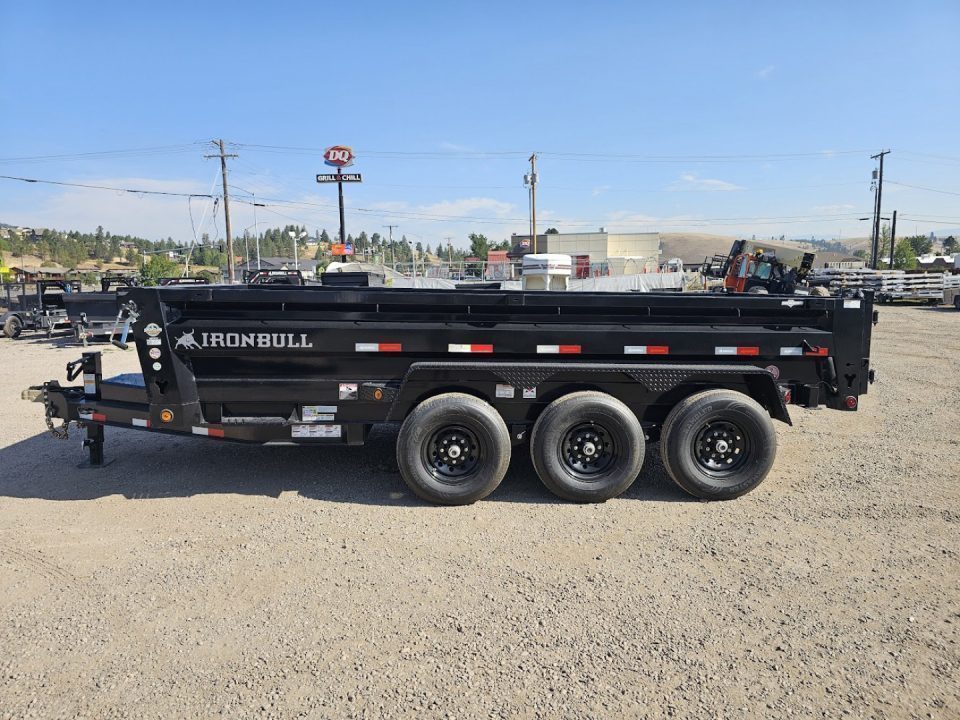 New 2027 Iron Bull 7x16 21k Dump Trailer