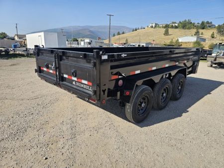 New 2027 Iron Bull 7x16 21k Dump Trailer
