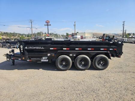 New 2027 Iron Bull 7x16 21k Dump Trailer