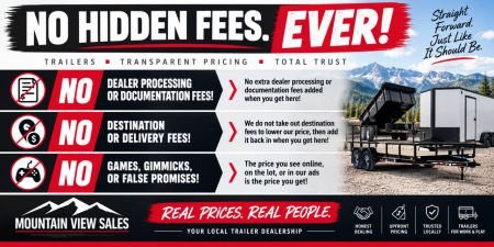 New 2027 Iron Bull 83"x12' Utility Trailer