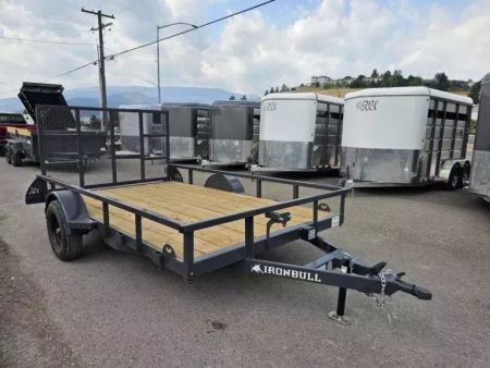 New 2027 Iron Bull 83 x12' Utility Trailer