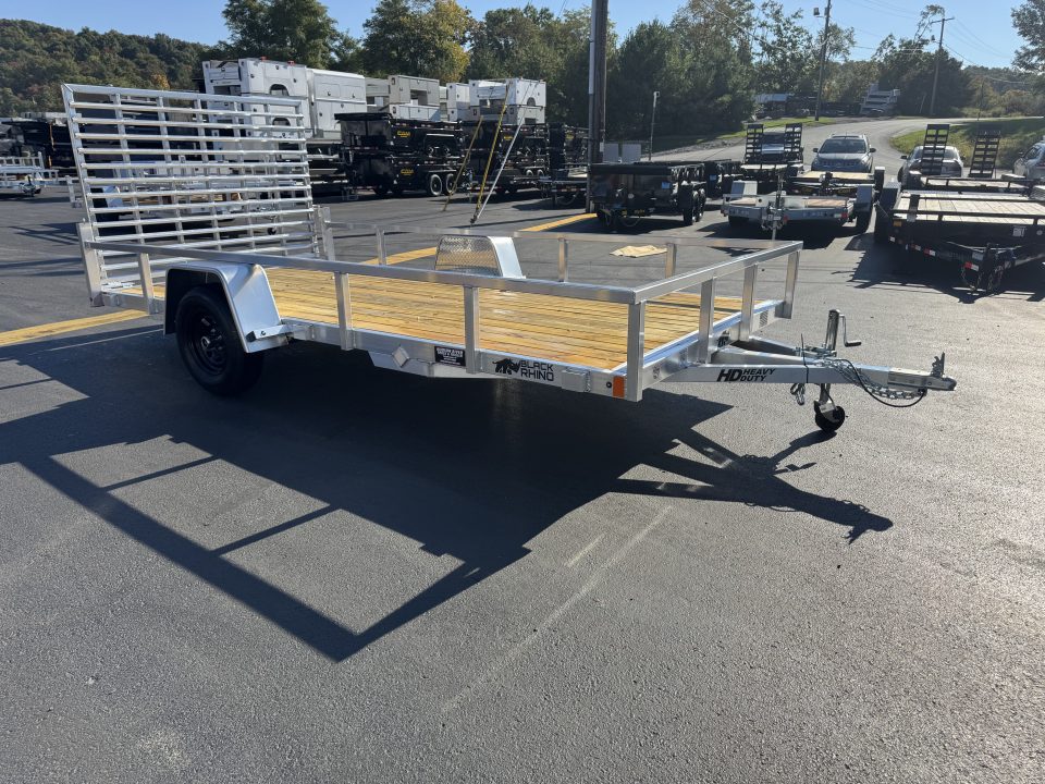 New 2027 Black Rhino EXS714-3K ALUMINUM Utility Trailer