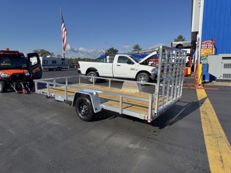New 2027 Black Rhino EXS714-3K ALUMINUM Utility Trailer