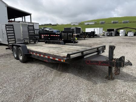 Used 2018 Quality Trailers 15PRO20 Equipment Trailer
