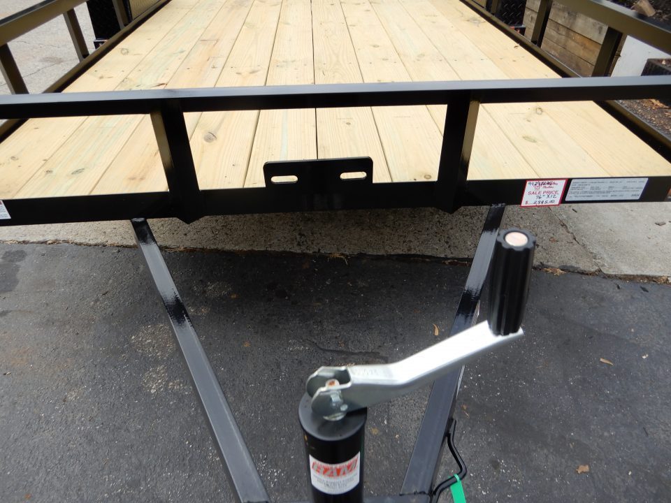 New 2027 Currahee 76"x12' Landscape, 12" Sides, Removable Ramp Gate