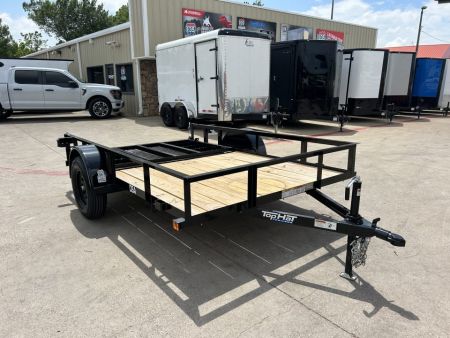 New 2027 Top Hat DSA 10X77 Utility Trailer