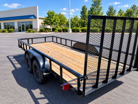 New 2026 CARRY-ON 6X16GW2BRK Utility Trailer