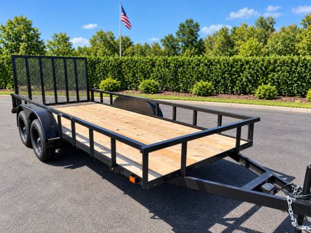 New 2026 CARRY-ON 6X16GW2BRK Utility Trailer