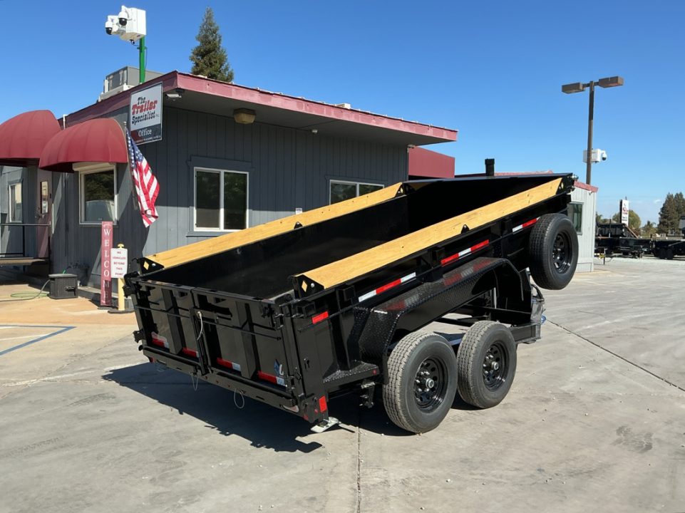 New 2027 Diamond C Trailers MDT206L12X77 6.5FT X 12FT 9890 GVW Dump Trailer