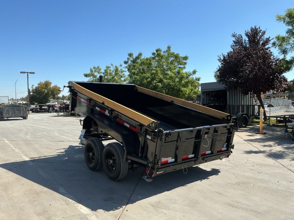 New 2027 Diamond C Trailers MDT206L12X77 6.5FT X 12FT 9890 GVW Dump Trailer