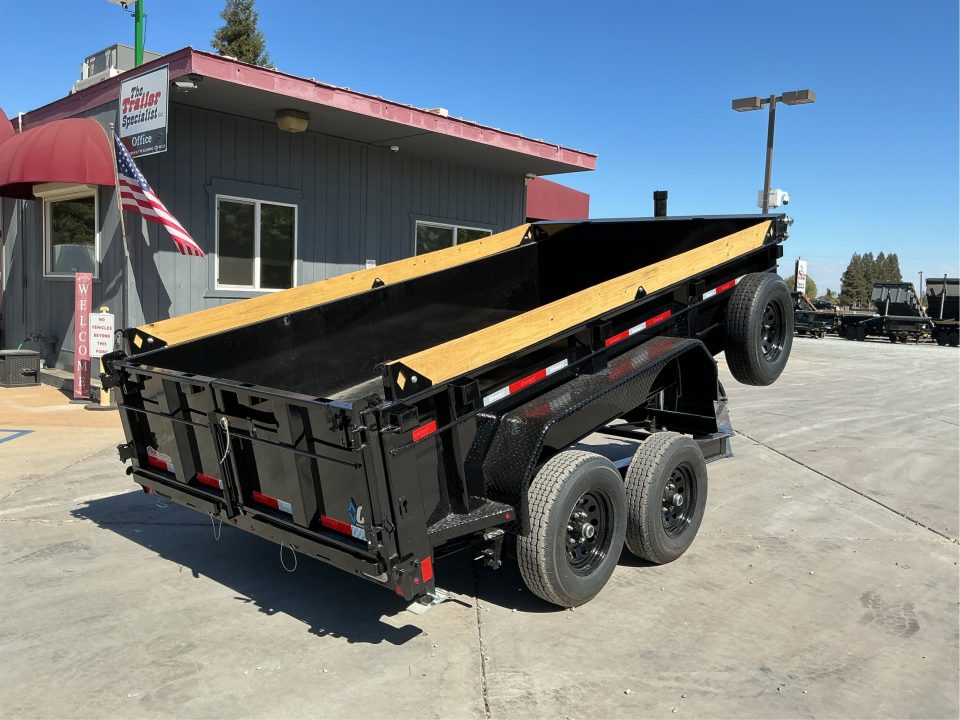 New 2027 Diamond C Trailers MDT206L12X77 6.5FT X 12FT 9890 GVW Dump Trailer